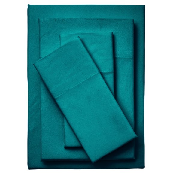 BrylaneHome BH Studio 4 Piece Microfleece Sheet Set