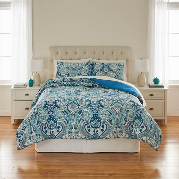 BrylaneHome BH Studio Bedding Hypoallergenic Soft Lightweight Microfiber 3-Piece Comforter Set