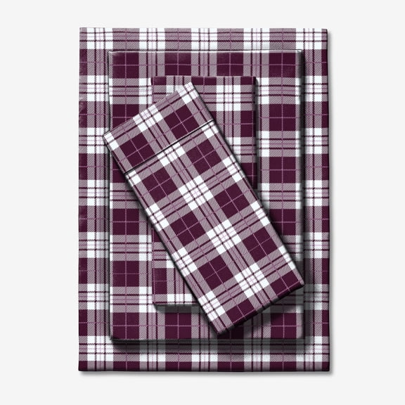 BrylaneHome BH Studio Microfiber Printed Sheet Set