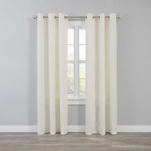 BrylaneHome BH Studio Microfiber Grommet Panel