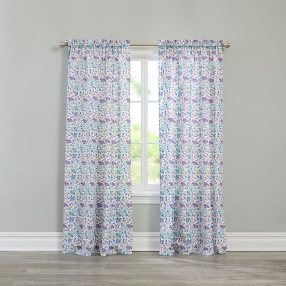 BrylaneHome BH Studio Microfiber Rod-Pocket Panel
