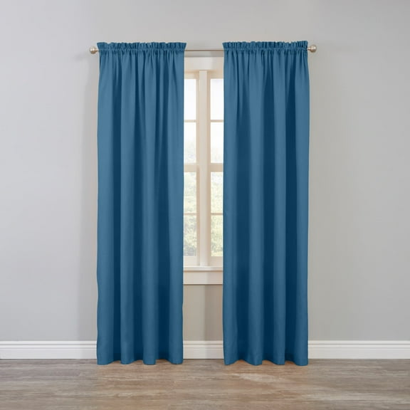 BrylaneHome BH Studio Microfiber Rod-Pocket Panel