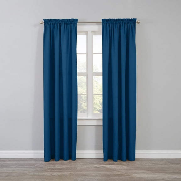 BrylaneHome BH Studio Microfiber Rod-Pocket Panel