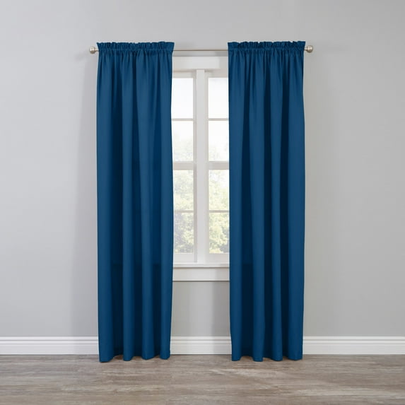 BrylaneHome BH Studio Microfiber Rod-Pocket Panel