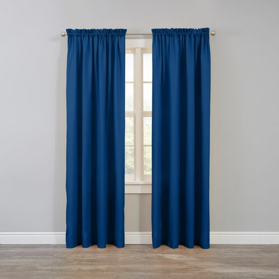 BrylaneHome BH Studio Microfiber Rod-Pocket Panel