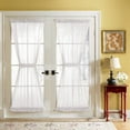 thumbnail image 1 of BrylaneHome BH Studio Sheer Voile Door Panel With Tiebacks, 1 of 6