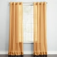 thumbnail image 1 of BrylaneHome BH Studio Sheer Voile Grommet Panel, 1 of 6
