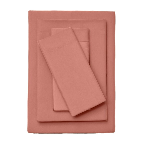 BrylaneHome BH Studio Solid Microfiber Sheet Set