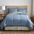 thumbnail image 1 of BrylaneHome BH Studio Two-Tone Fully Reversible Polyester Plush Bedding Comforter, 1 of 6