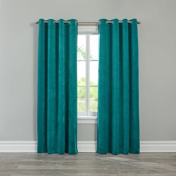 BrylaneHome BH Studio Velvet Grommet Panel