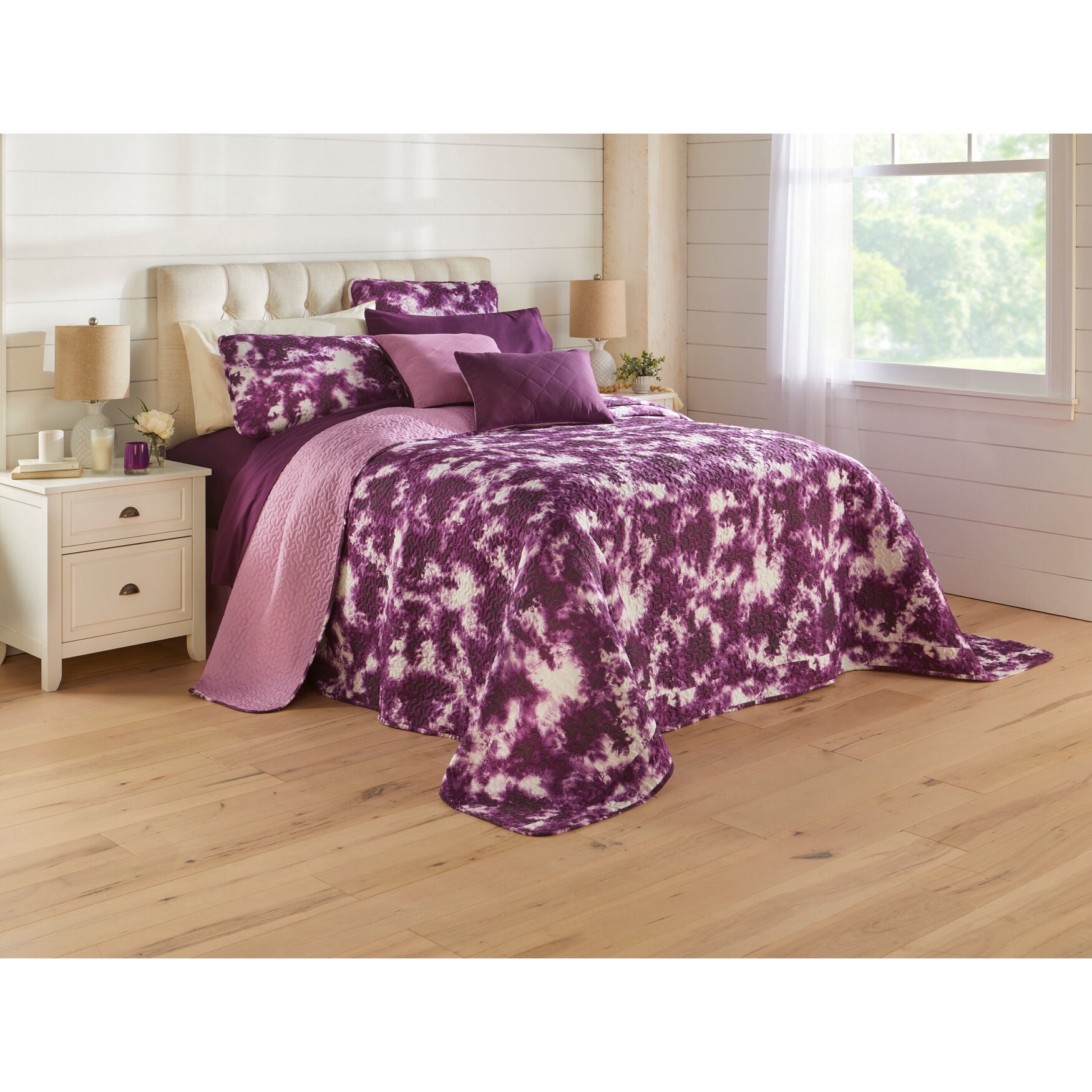 BrylaneHome Bedding BH Studio Reversible TwoTone Ultra Soft Quilted