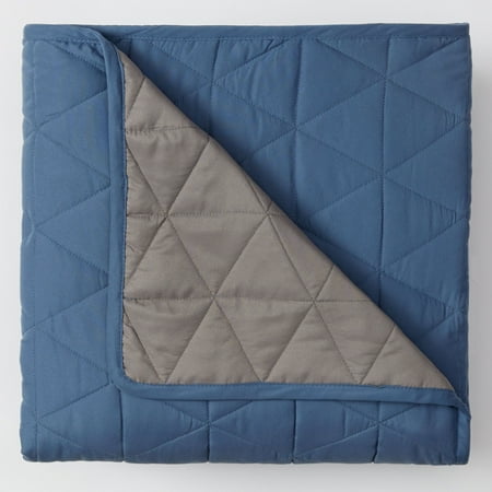 BrylaneHome Bedding BH Studio Reversible Two-Tone Ultra Soft Quilted Bedspread