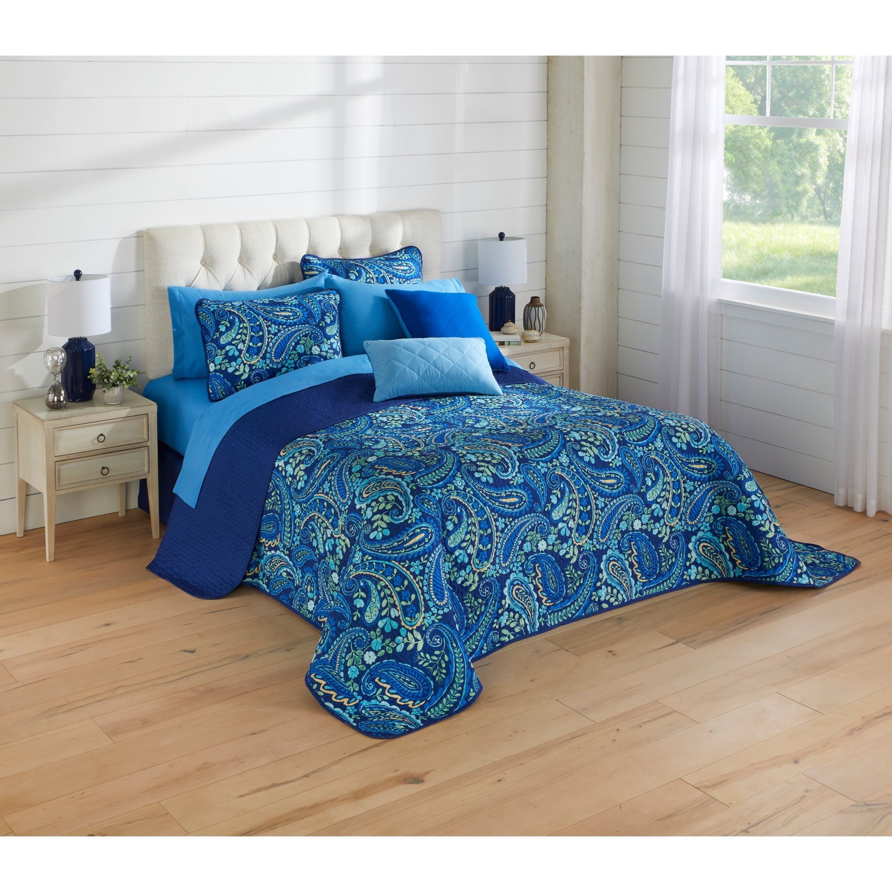 BrylaneHome BH Studio Reversible Quilted Bedspread