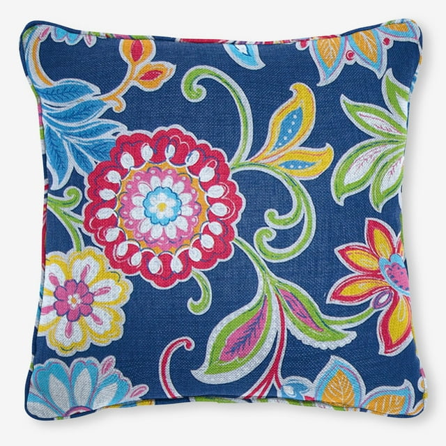 BrylaneHome 16" Square Toss Pillow