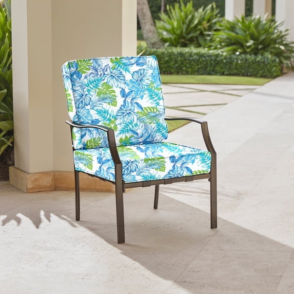 BrylaneHome Bh Outdoor Performance 2-Section Deep Seating Cushion