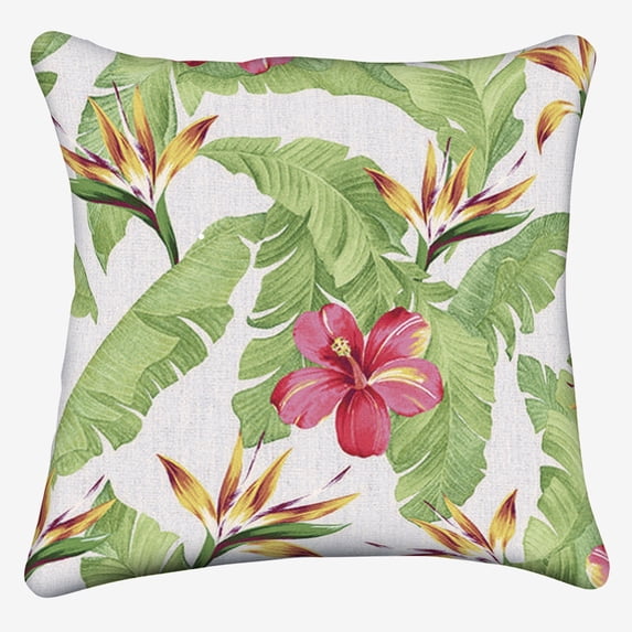 BrylaneHome 20" Square Throw Pillow