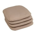thumbnail image 1 of BrylaneHome Indoor/Outdoor Chair Pads (Set of 4), 1 of 5