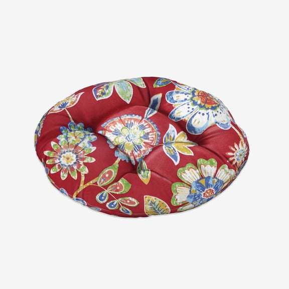 BrylaneHome Tufted Round Chair Cushion