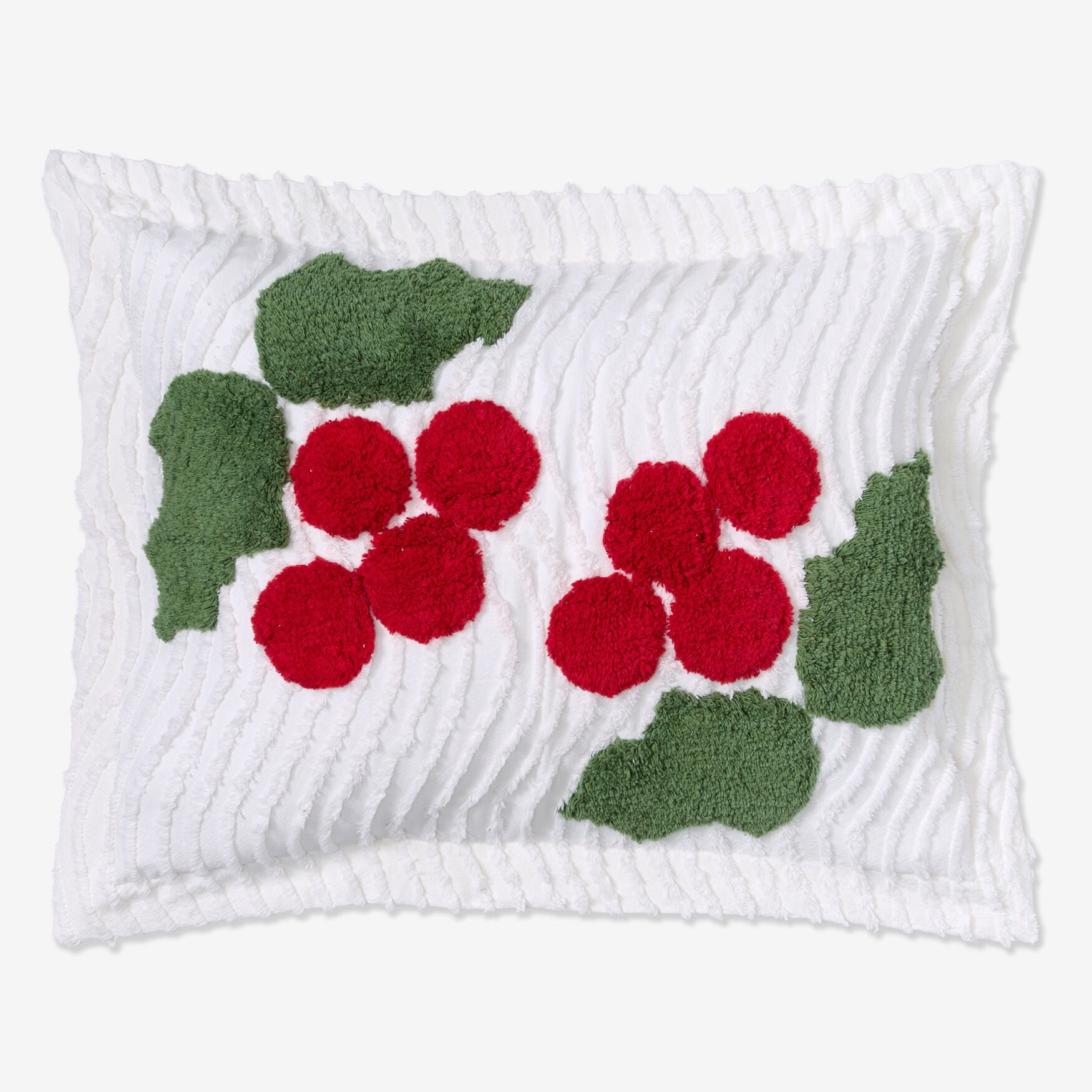 BrylaneHome Bloom Chenille Shams