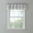 thumbnail image 1 of BrylaneHome Buffalo Check Rod-Pocket Valance, 1 of 2