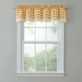 thumbnail image 1 of BrylaneHome Buffalo Check Rod-Pocket Valance, 1 of 2
