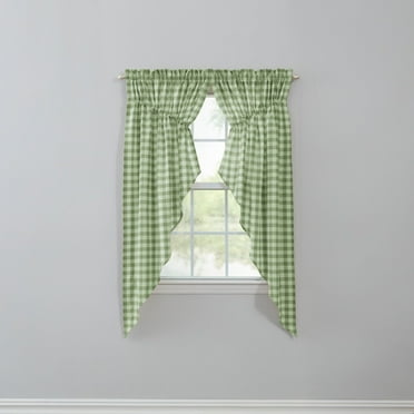 BrylaneHome Buffalo Check Swag Pair