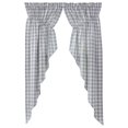 thumbnail image 1 of BrylaneHome Buffalo Check Swag Pair, 1 of 1