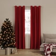 thumbnail image 1 of BrylaneHome Cassil Grommet Panels With Tie Back, Set Of 2, 1 of 5