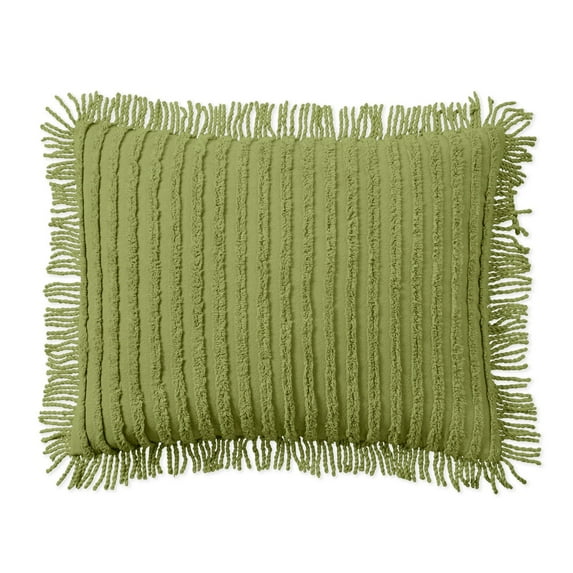BrylaneHome Chenille 100% Cotton Sham