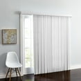 thumbnail image 1 of BrylaneHome Embossed Vertical Privacy Slat Blinds, 1 of 1