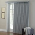 thumbnail image 1 of BrylaneHome Embossed Vertical Privacy Slat Blinds, 1 of 1