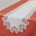 thumbnail image 1 of BrylaneHome Embroidered Cutout Table Runner, 1 of 4