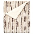 thumbnail image 1 of BrylaneHome Faux Fur Animal Print Blanket, 1 of 3