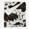 thumbnail image 1 of BrylaneHome Faux Fur Animal Print Blanket, 1 of 3