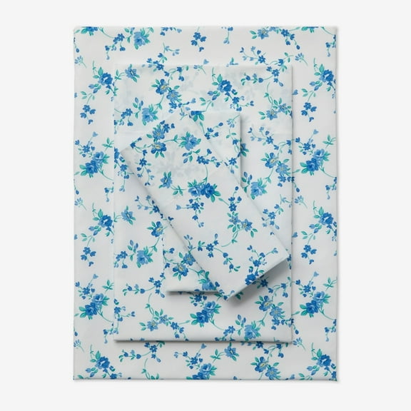 BrylaneHome Floral Sheet Set