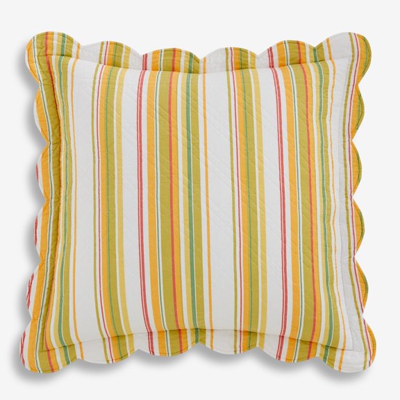 BrylaneHome 100% Cotton Florence Euro Sham