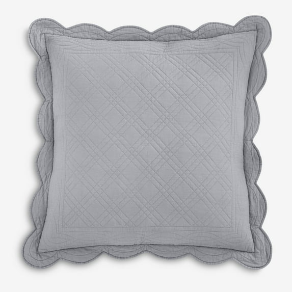 BrylaneHome 100% Cotton Florence Euro Sham