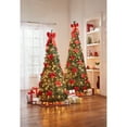 thumbnail image 1 of BrylaneHome 7.5 Ft Fully Decorated Pre-Lit Pop-Up Christmas Tree with 450 Warm Lights & Included Stand, Collapsible, Easy Assembly, 1 of 6