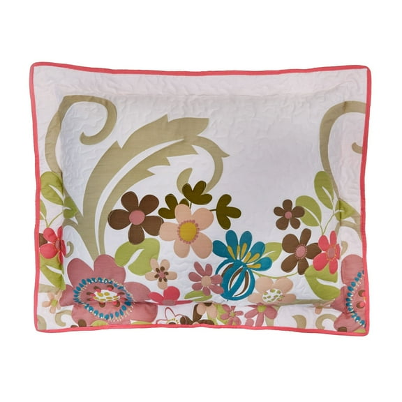 BrylaneHome Jardin Floral Sham