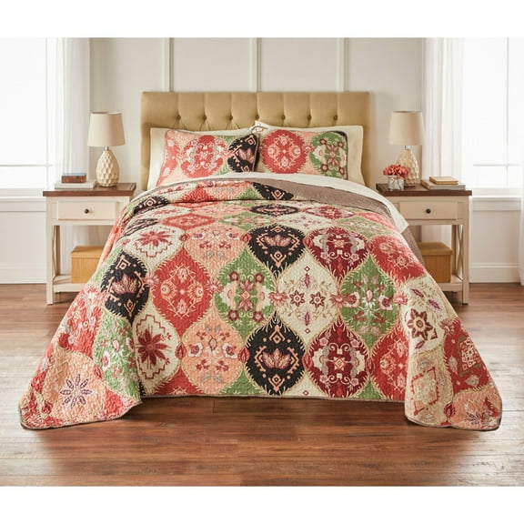 BrylaneHome Joanna Bedspread Set