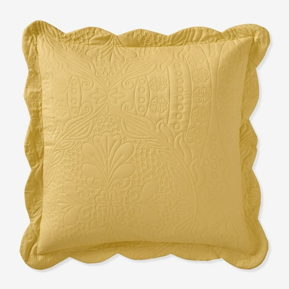 BrylaneHome Lily Pinsonic Damask Euro Sham
