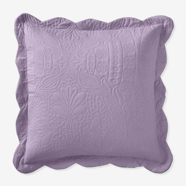 BrylaneHome Lily Pinsonic Damask Euro Sham