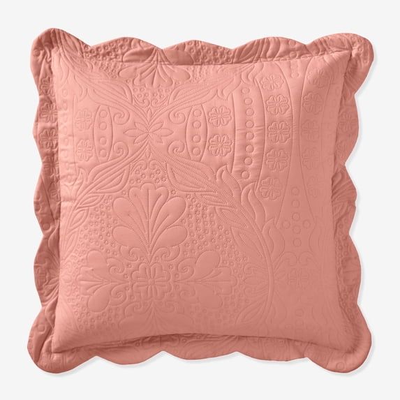 BrylaneHome Lily Pinsonic Damask Euro Sham