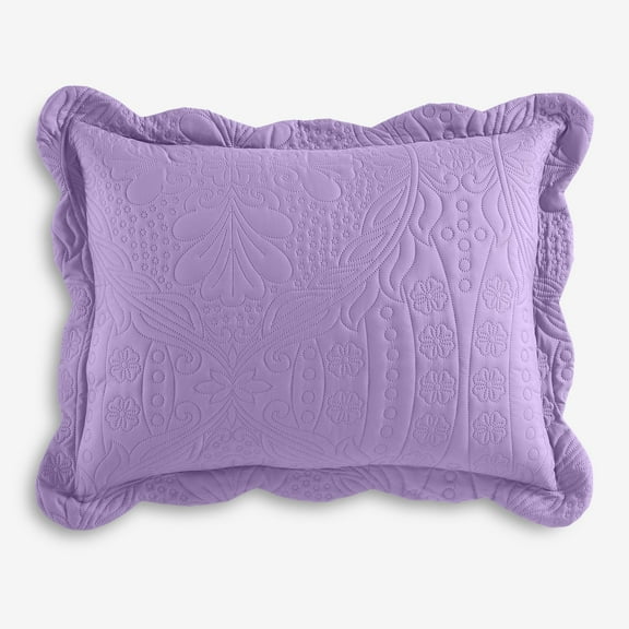 BrylaneHome Lily Pinsonic Damask Sham