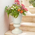 thumbnail image 1 of BrylaneHome Traditional Embry Plastic Urn Planter, 1 of 6