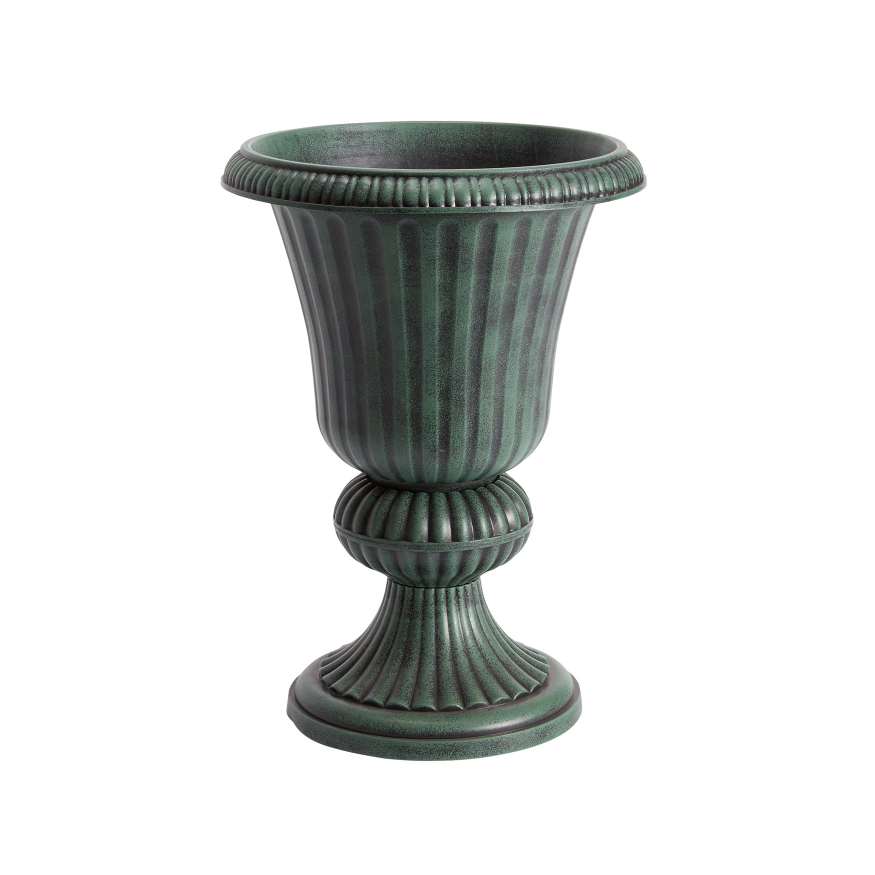 BrylaneHome Embry Urn Plastic Planter 14.5"W x 20"H