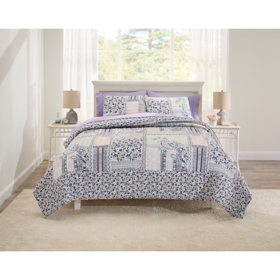BrylaneHome Patchwork Bedspread
