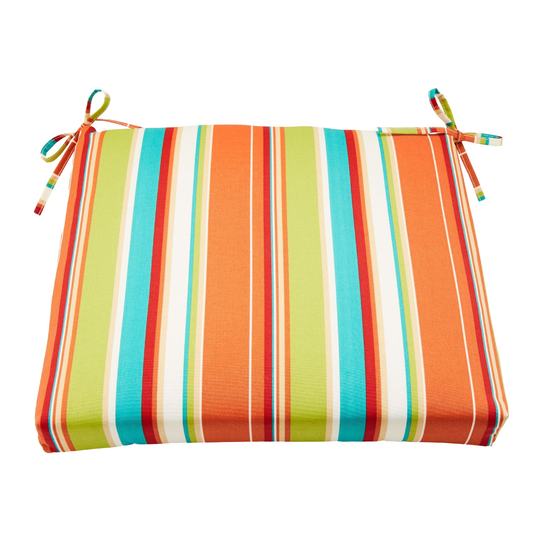 Colorful Covert Breeze Striped Outdoor Chair Cushion
