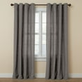 thumbnail image 1 of BrylaneHome Poly Cotton Canvas Grommet Panel, 1 of 4