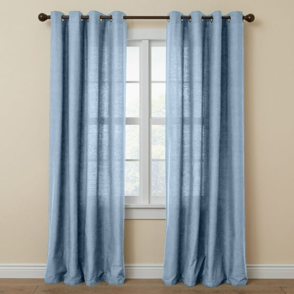 BrylaneHome Poly Cotton Canvas Grommet Panel
